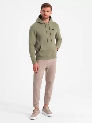 Pánska mikina OMBRE om-ssnz-0141 Olive