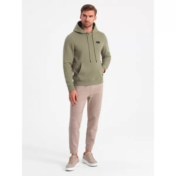  Pánska mikina OMBRE om-ssnz-0141 Olive 