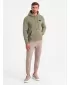 Pánska mikina OMBRE om-ssnz-0141 Olive