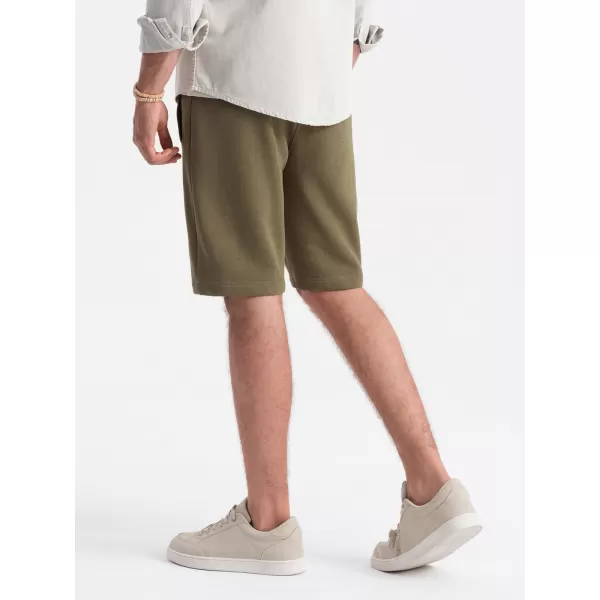  Pánske šortky OMBRE om-srbs-0149 Olive 
