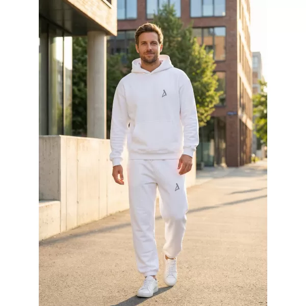  Pánske tepláky ALTISPORT BYB/ALM002BY286 BIELA 