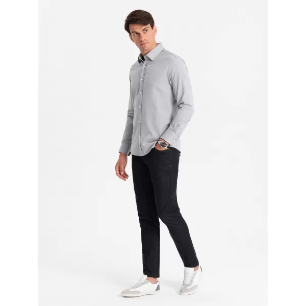  Pánske OMBRE om-shcs-0175 šedé 