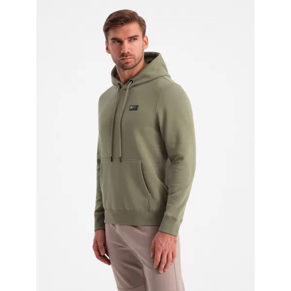  Pánska mikina OMBRE om-ssnz-0141 Olive 
