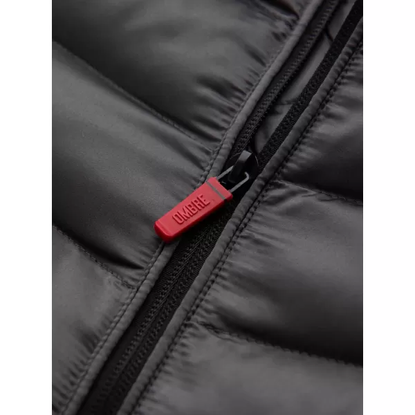  Pánska bunda OMBRE om-jalp-0180 grafit 