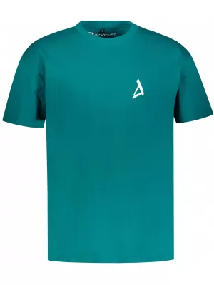 Pánske oversized tričko ALTISPORT BYB/ALM002BY102 PETROLEJ