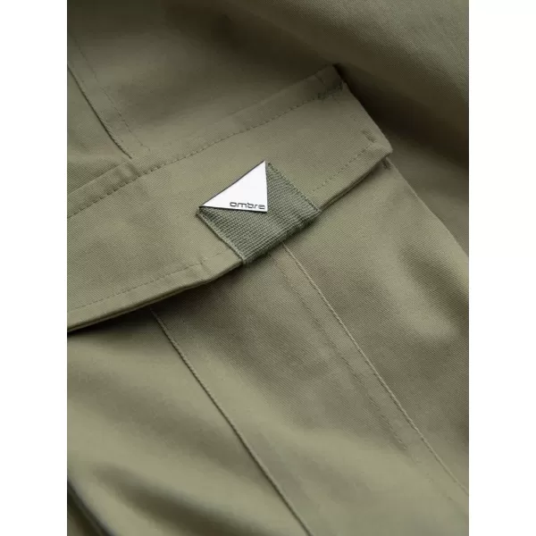  Pánske nohavice OMBRE om pacg-0196 Olive 