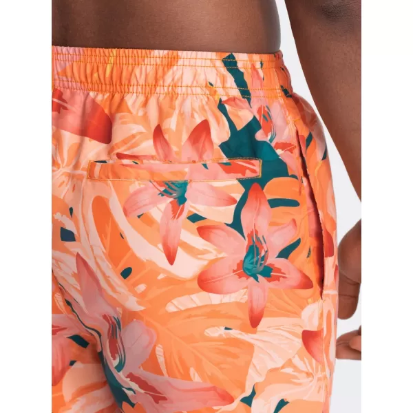  Pánske kúpajúce sa šortky OMBRE om-srbs-0140 ORANGE 