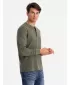 Pánske tričko s Olive s dlhým rukávom OMBRE OM-LSCL-0120
