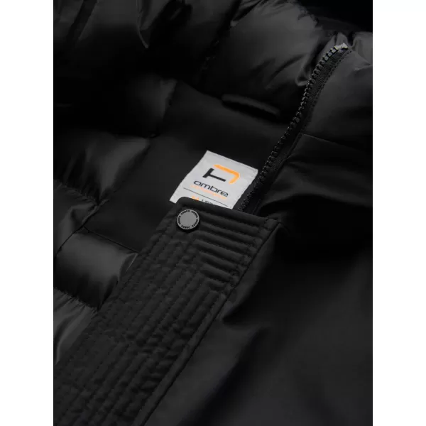  Pánska bunda OMBRE om-jalj-0202 čierna 