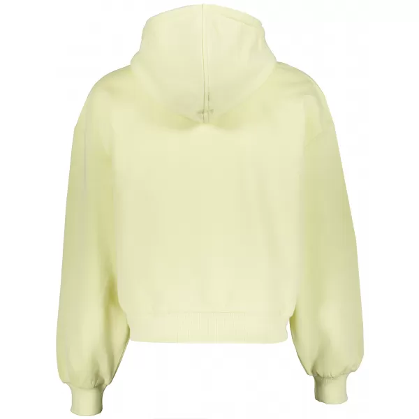  Dámska mikina z organickej bavlny ALTISPORT BYB/ALW002BY183 JEMNE ŽLTÁ 
