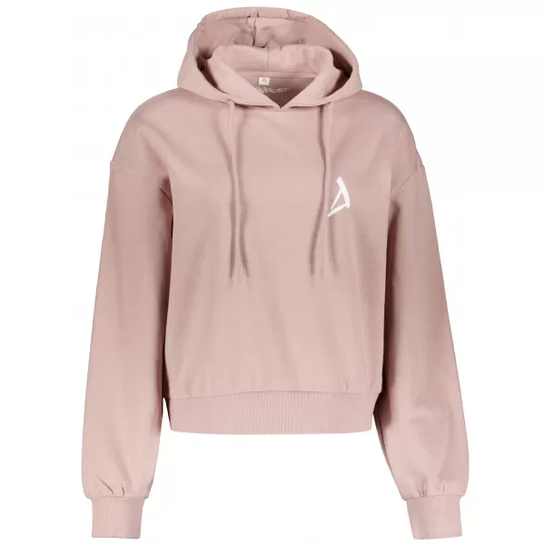  Dámska mikina z organickej bavlny ALTISPORT BYB/ALW002BY183 STARORUŽOVÁ 