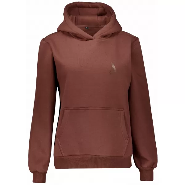  Dámska mikina ALTISPORT BYB/ALW002BY289 ČOKOLÁDOVO HNEDÁ 