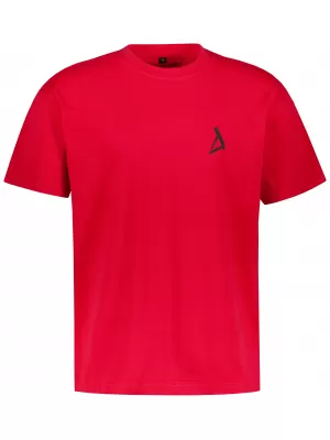 Pánske oversized tričko ALTISPORT BYB/ALM002BY102 ČERVENÁ