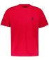 Pánske oversized tričko ALTISPORT BYB/ALM002BY102 ČERVENÁ