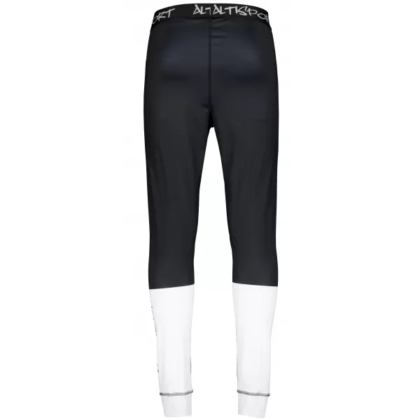  Prémiové pánske funkčné termo nohavice ALTISPORT VOJ/ALM051TER02 ČIERNOBIELY 