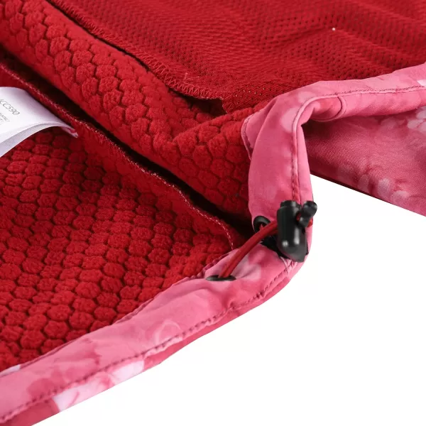  Dámska bunda softshell ALPINE PRO HOORA LJCC590 ČERVENÝ 