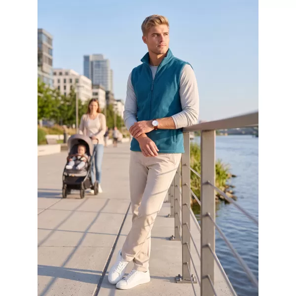  Fleecová unisex vesta ALTISPORT NoPrint NP/ALU815 PETROLEJ 