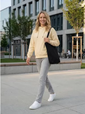 Dámska mikina ALTISPORT NoPrint NP/ALW124 BOURBON VANILKA