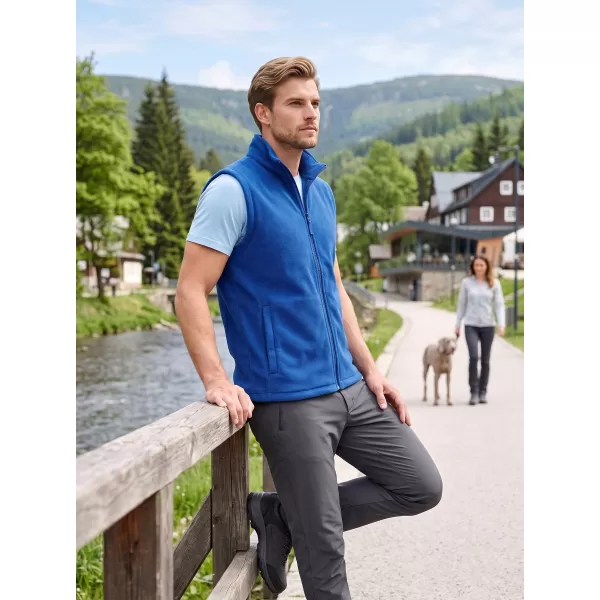  Fleecová unisex vesta ALTISPORT NoPrint NP/ALU815 KRÁĽOVSKÁ MODRÁ 