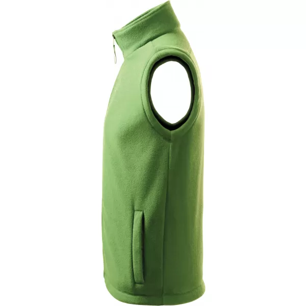  Fleecová unisex vesta ALTISPORT NoPrint NP/ALU815 TRÁVOVO ZELENÁ 