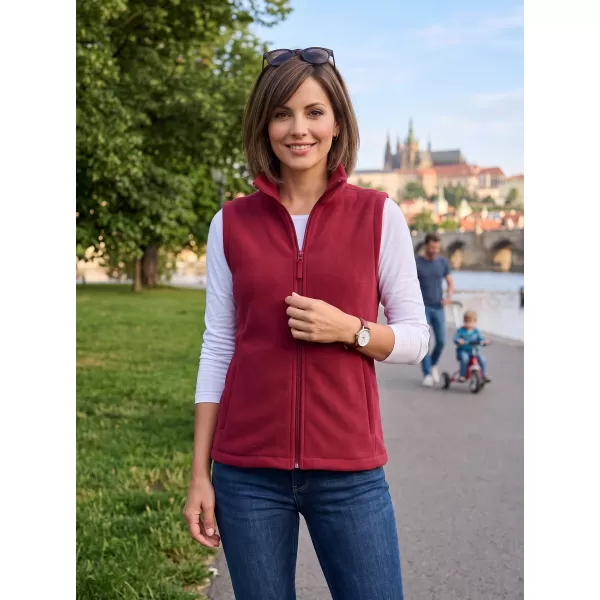  Fleecová unisex vesta ALTISPORT NoPrint NP/ALU815 MARLBORO ČERVENÁ 