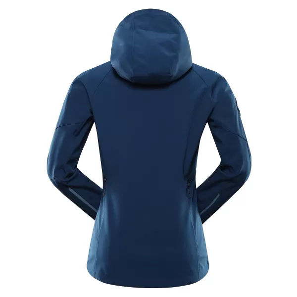  Dámska bunda softshell ALPINE PRO ESPRITA LJCB589 MODRÝ 