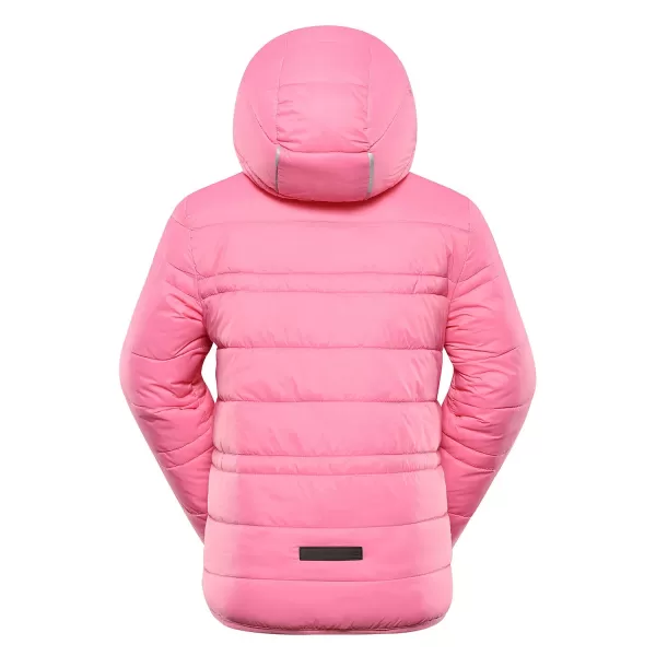  Detská obojstranná bunda Hi-Therm ALPINE PRO DOUWO KJCD336 RUŽOVÝ 