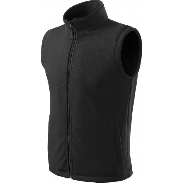  Fleecová unisex vesta ALTISPORT NoPrint NP/ALU815 EBENOVO SIVÁ 