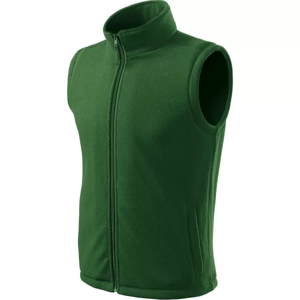  Fleecová unisex vesta ALTISPORT NoPrint NP/ALU815 FĽAŠKOVO ZELENÉ 