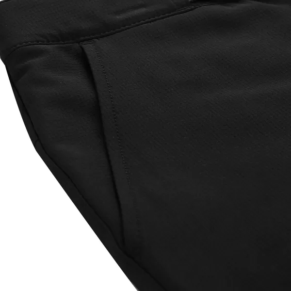  Ženské softshell nohavice ALPINE PRO CORBA LPAD663 ČIERNY 