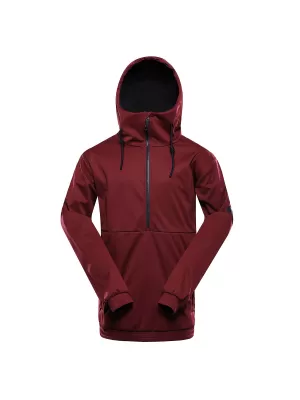Pánska lyžiarska softshellová bunda ALPINE PRO JARG MJCD699 PALISANDER