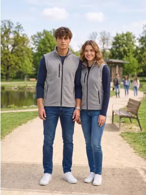 Unisex vesta ALTISPORT NoPrint NP/ALU525 SVETLO ŠEDÁ