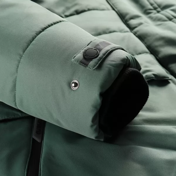  Pánska bunda ALPINE PRO WERD MJCD681 zelená 