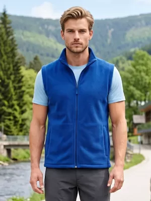 Fleecová unisex vesta ALTISPORT NoPrint NP/ALU815 KRÁĽOVSKÁ MODRÁ