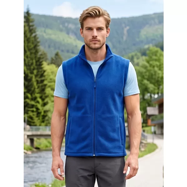 Fleecová unisex vesta ALTISPORT NoPrint NP/ALU815 KRÁĽOVSKÁ MODRÁ 