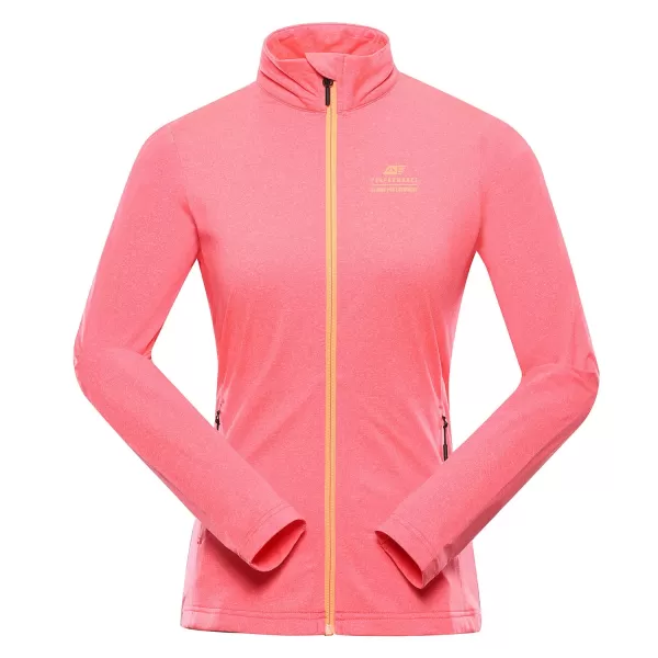  Dámska mikina ALPINE PRO GOLLA LSWB407 NEON CORAL 