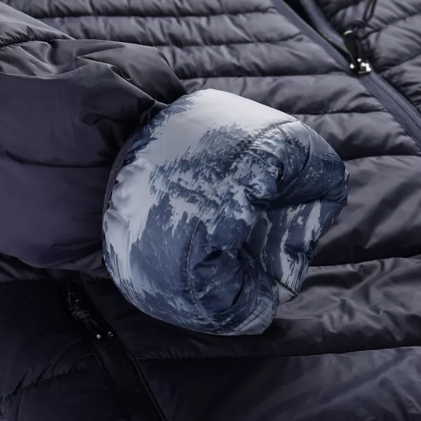  Pánska obojstranná bunda hi-therm ALPINE PRO EROM MJCD628 MODRÁ INDIGO 