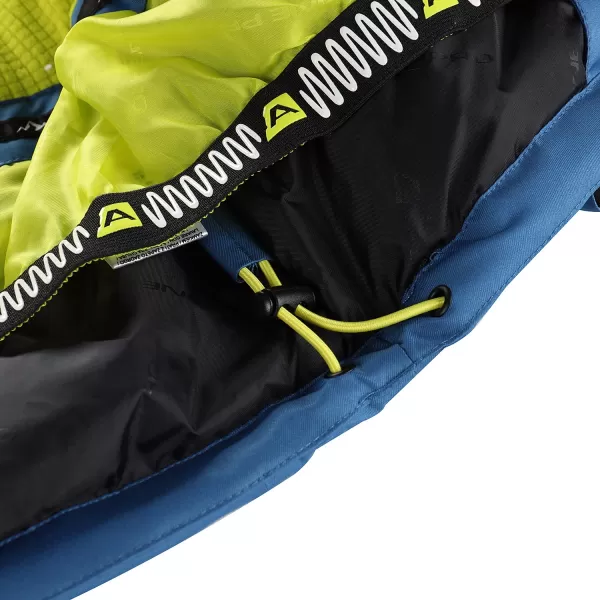  Detská lyžiarska bunda ALPINE PRO REAMO KJCB305 SVETLO ZELENÁ 