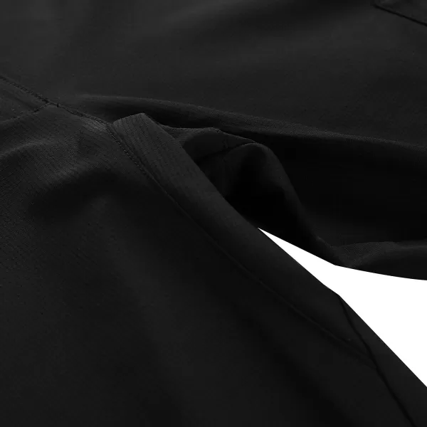  Ženské softshell nohavice ALPINE PRO CORBA LPAD663 ČIERNY 