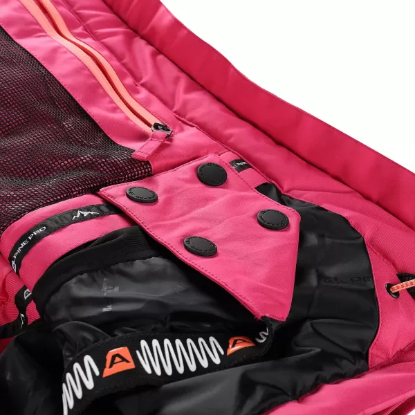  Dámska lyžiarska bunda ALPINE PRO REAMA LJCB601 KABARET 