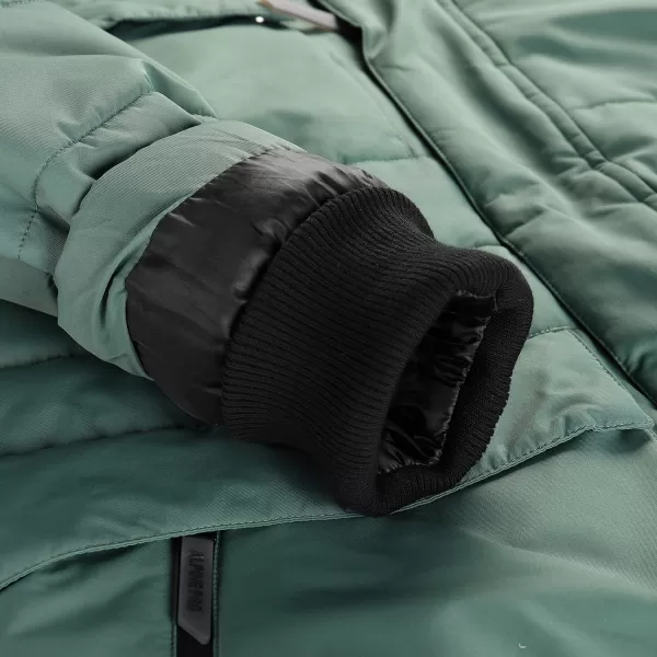 Pánska bunda ALPINE PRO WERD MJCD681 zelená 