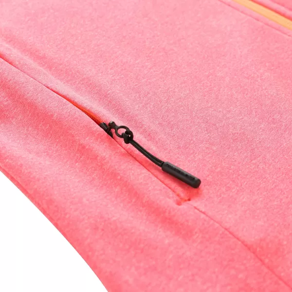  Dámska mikina ALPINE PRO GOLLA LSWB407 NEON CORAL 