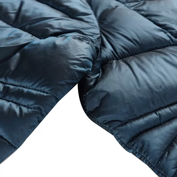  Dlouhy dámsky ultralight kabát ALPINE PRO OREFA LCTD209 MODRÝ MYKONOS 