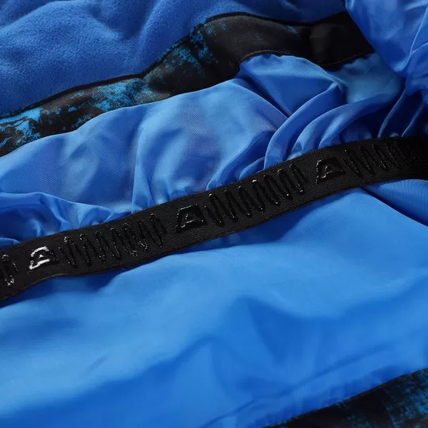  Detská lyžiarska bunda ALPINE PRO EDERO KJCB307 ELEKTRICKÁ MODRÁ 
