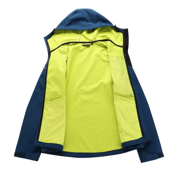  Dámska bunda softshell ALPINE PRO ESPRITA LJCB589 MODRÝ 