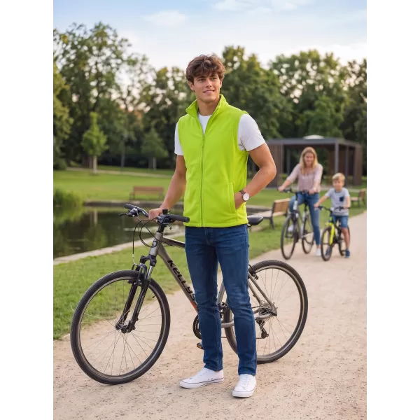  Fleecová unisex vesta ALTISPORT NoPrint NP/ALU815 VÁPNO 