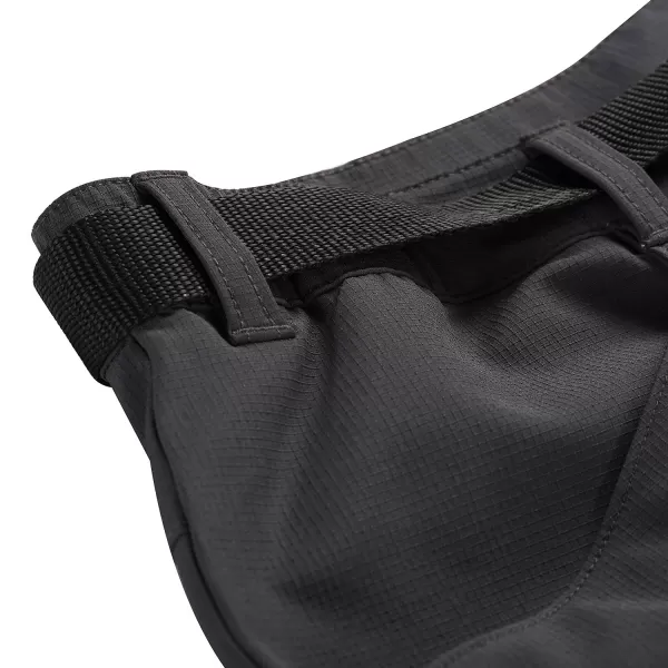  Pánske softshell nohavice ALPINE PRO CORB MPAD672 TMAVO ŠEDÝ 