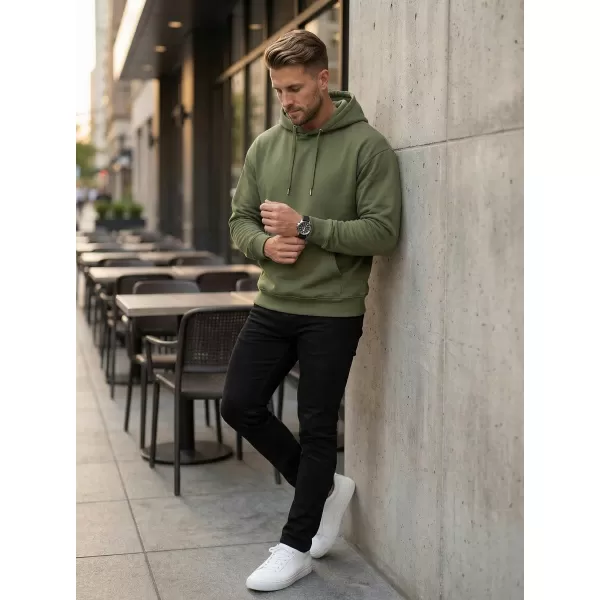  Pánska mikina ALTISPORT NoPrint NP/ALM024 KHAKI 