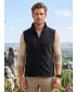 Fleecová unisex vesta ALTISPORT NoPrint NP/ALU815 EBENOVO SIVÁ