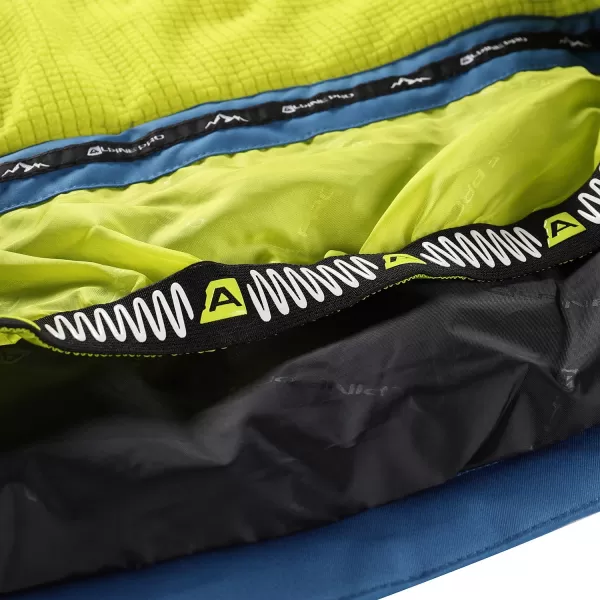  Detská lyžiarska bunda ALPINE PRO REAMO KJCB305 SVETLO ZELENÁ 
